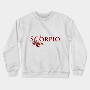 Scorpio Design Crewneck Sweatshirt